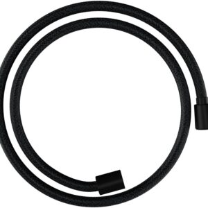 Furtun de dus Hansgrohe Designflex 125cm negru mat