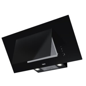 Hota Teka DVT 98660 TBS 3 trepte + Turbo 698 m3/h FreshAir turbina dubla 90 cm timer paravan sticla Black