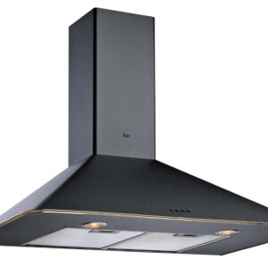 Hota decorativa Teka DOS 60.1 60cm 650mc/h turbina dubla negru-antracit rustic