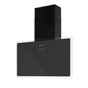 Hota verticala Faber Glam-Fit 80 750 m3/h intensiv 80cm tehnologie Nautilus negru