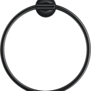 Inel port prosop Duravit Starck T negru mat