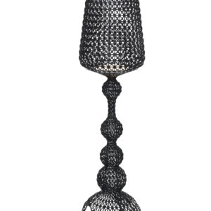 Lampadar Kartell Kabuki Outdoor design Ferruccio Laviani dimmer IP44 LED 25W h166cm negru opac