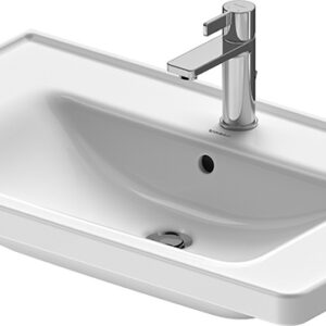 Lavoar Duravit D-Neo 80cm montare pe mobilier alb