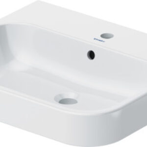 Lavoar Duravit Happy D.2 60x50.5cm montare pe mobilier WonderGliss alb