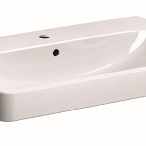 Lavoar Geberit Smyle Square 75x48cm montare pe mobilier alb