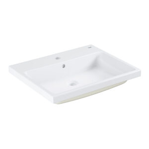 Lavoar Grohe Cube Ceramic 60x49cm montare in blat PureGuard alb