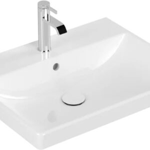 Lavoar Villeroy & Boch Avento 60x47cm CeramicPlus alb Alpin