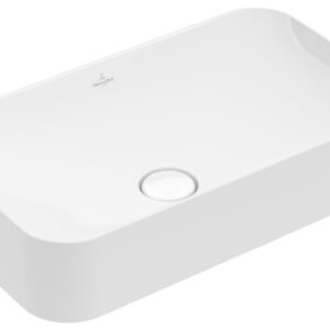 Lavoar Villeroy & Boch Finion 60x35cm cu montare pe blat fara orificiu baterie fara preaplin alb
