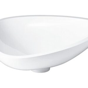 Lavoar asimetric tip bol Axor Massaud 80cm fara orificiu baterie fara preaplin montare pe blat