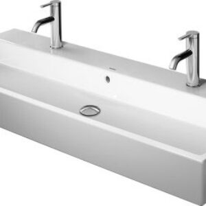 Lavoar dublu Duravit Vero Air 120x47cm montare pe mobilier alb