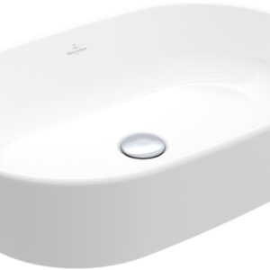 Lavoar oval Villeroy & Boch Architectura Ceramic Plus 60x40cm montare pe blat Alb Alpin