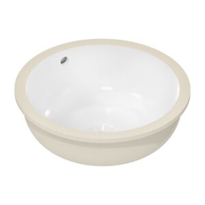 Lavoar rotund Hansgrohe Xuniva S cu montare sub blat d 35cm alb