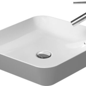 Lavoar tip bol Duravit Cape Cod 46x46cm fara preaplin montare pe blat