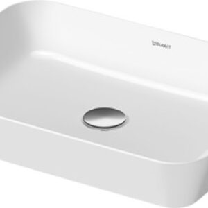 Lavoar tip bol Duravit Cape Cod 55x40cm fara orificiu baterie fara preaplin alb alpin