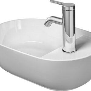Lavoar tip bol Duravit Luv 42x27cm fara preaplin montare pe blat