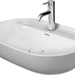 Lavoar tip bol Duravit Luv 60x40cm fara preaplin montare pe blat