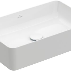 Lavoar tip bol Villeroy & Boch Collaro 56x36cm fara orificiu baterie fara preaplin alb