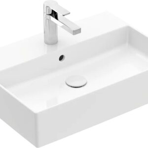 Lavoar tip bol Villeroy & Boch Memento 2.0 CeramicPlus 60x42cm cu preaplin Alb Alpin