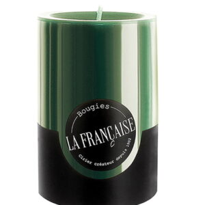 Lumanare La Francaise Colorama Cylindre Timeless d 7cm h 10cm 50 ore verde