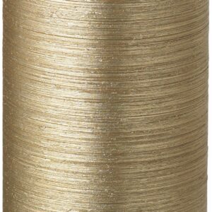 Lumanare La Francaise Colorama de Fetes Cylindre d 7cm h 15cm 25 ore auriu