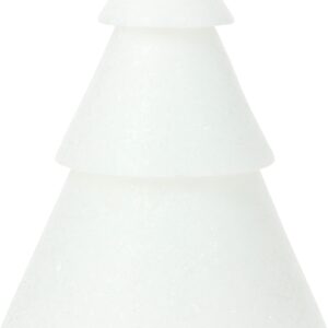 Lumanare parfumata La Francaise Feeries Vegetales Pine Tree 60 ore  Blanc