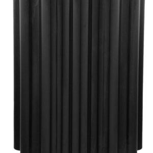 Masuta Kartell Colonna design Ettore Sottsass 34.5cm h 46cm negru