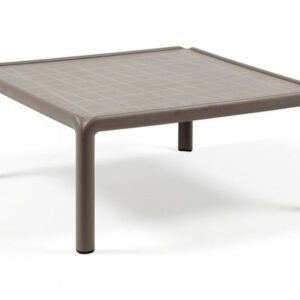 Masuta exterior Nardi Komodo Tavolino  70x70cm  h32.5cm  tortora