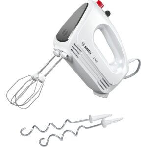 Mixer de mana Bosch MFQ22100 CleverMixx 375W 4 viteze + Turbo motor DC alb