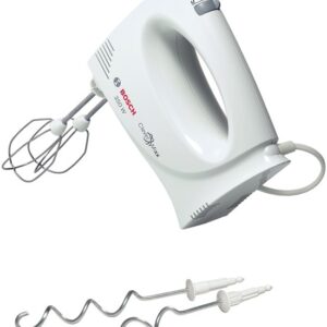 Mixer de mana Bosch MFQ3030 350W 4 trepte + turbo alb