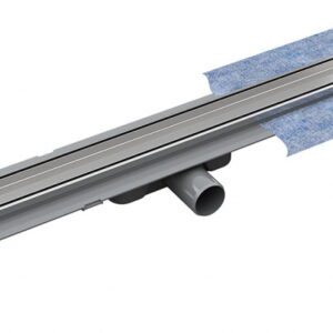 Pachet rigola de dus Besco Virgo Basic cu capac inox 90cm