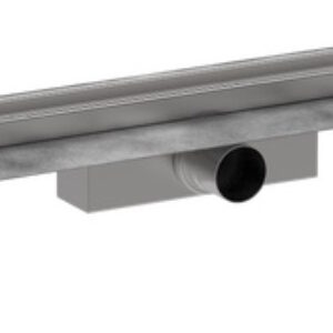 Pachet rigola de pardoseala Hansgrohe RainDrain Compact Complete 1000mm pardoseli minim 63mm capac faiantabil