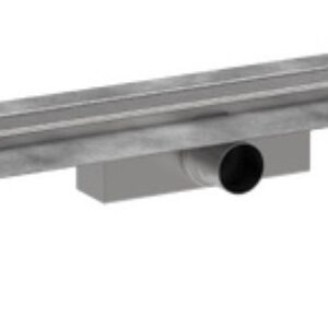 Pachet rigola de pardoseala Hansgrohe RainDrain Compact Complete 1200mm pardoseli minim 63mm capac inox periat