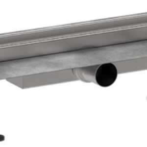 Pachet rigola de pardoseala Hansgrohe RainDrain Compact Complete 600mm pardoseli minim 43mm capac faiantabil