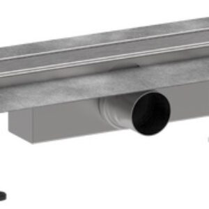 Pachet rigola de pardoseala Hansgrohe RainDrain Compact Complete 600mm pardoseli minim 63mm capac inox periat