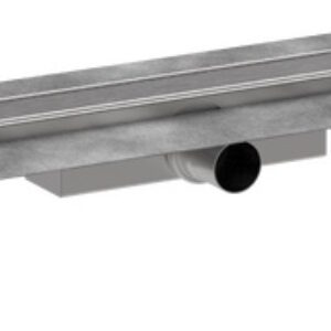 Pachet rigola de pardoseala Hansgrohe RainDrain Compact Complete 700mm pardoseli minim 43mm capac inox periat