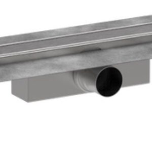 Pachet rigola de pardoseala Hansgrohe RainDrain Compact Complete 700mm pardoseli minim 63mm capac inox periat