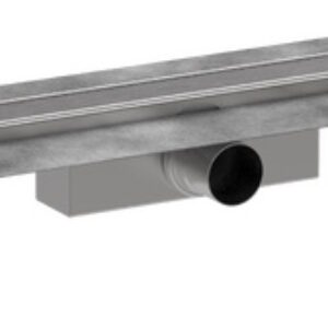 Pachet rigola de pardoseala Hansgrohe RainDrain Compact Complete 800mm pardoseli minim 63mm capac inox periat