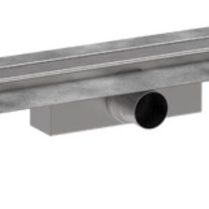 Pachet rigola de pardoseala Hansgrohe RainDrain Compact Complete 900mm pardoseli minim 63mm capac inox periat