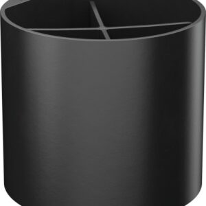 Pahar Hansgrohe WallStoris cu fixare pe bara suport negru mat