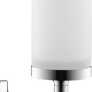 Pahar cu suport de perete Duravit Starck T sticla mata crom
