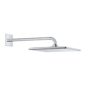 Palarie de dus Grohe RainShower Mono 310 Cube cu brat de dus 422mm de perete crom