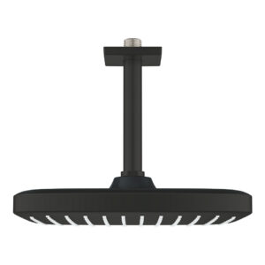 Palarie de dus Grohe Tempesta 250 Cube cu brat de dus de tavan 142mm matte black