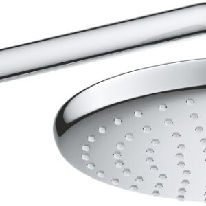 Palarie de dus Grohe Tempesta 250 cu brat de dus 380mm de perete crom