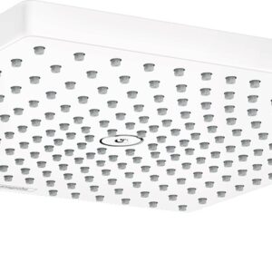 Palarie de dus Hansgrohe Raindance E 300 Air si brat de perete 390mm alb mat