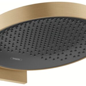 Palarie de dus Hansgrohe Rainfinity 360 1 jet cu placa de conectare la perete bronz periat