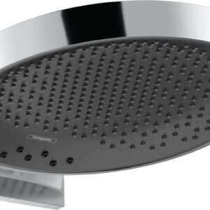Palarie de dus Hansgrohe Rainfinity 360 3 tipuri de jet cu placa de conectare la perete crom