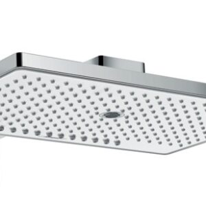 Palarie de dus Hansgrohe Rainmaker Select 460 3 jeturi cu brat de perete 460mm alb-crom