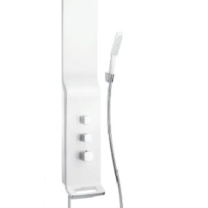 Panel dus Hansgrohe Raindance Lift cu baterie termostatata alb/crom