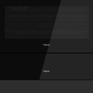 Panou frontal pentru aparat de vidat Teka KIT VS 1520 GS LB Black - Infinity Glass