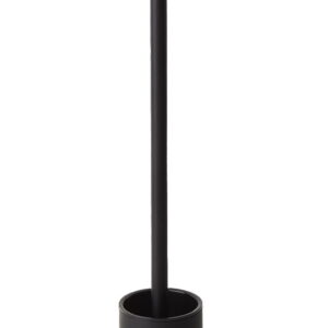 Perie WC cu suport stativ Decor Walther negru mat